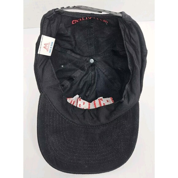 Vintage 1996 FLED Promo Snapback Hat Black Cap GOTTA FLED Mohr's Red Embroidered - Picture 6 of 6